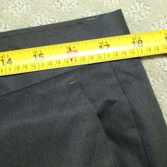 Calvin Klein Dress Pants Mens Size 34x30 Black Solid Slim Fit Stretch NWOT - Picture 7 of 7